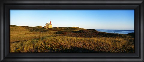 Framed Block Island Lighthouse Rhode Island USA Print