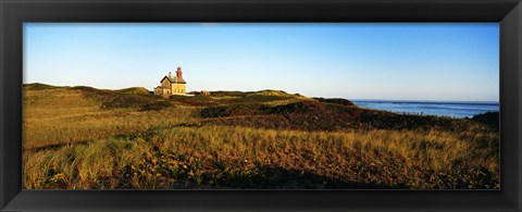 Framed Block Island Lighthouse Rhode Island USA Print