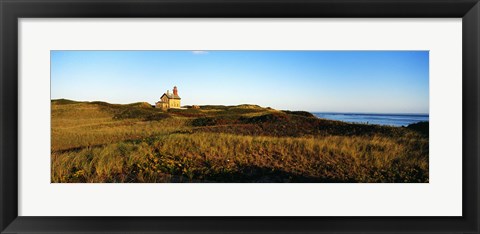 Framed Block Island Lighthouse Rhode Island USA Print