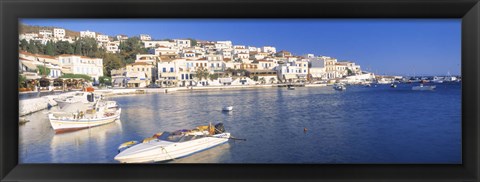 Framed Andros, Cyclades, Greece Print