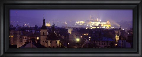 Framed Hradcany Castle, Prague, Czech Republic Print