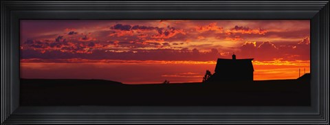 Framed Farmhouse WA Print