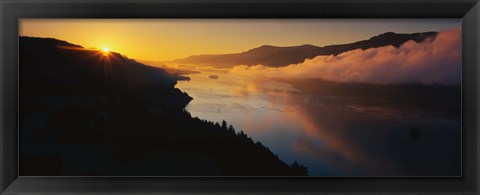 Framed Columbia River Gorge OR Print