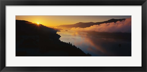 Framed Columbia River Gorge OR Print