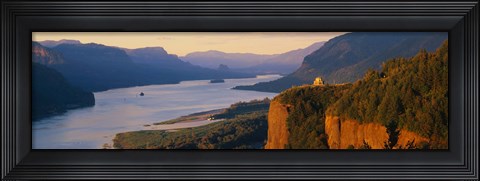 Framed Columbia River OR Print