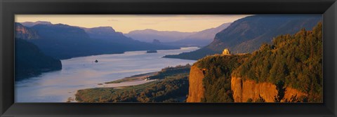 Framed Columbia River OR Print