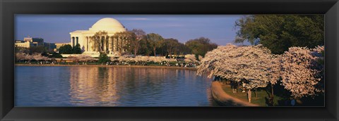 Framed Tidal Basin Washington DC Print