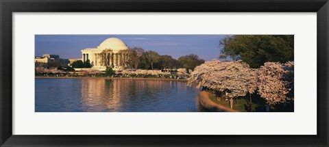 Framed Tidal Basin Washington DC Print