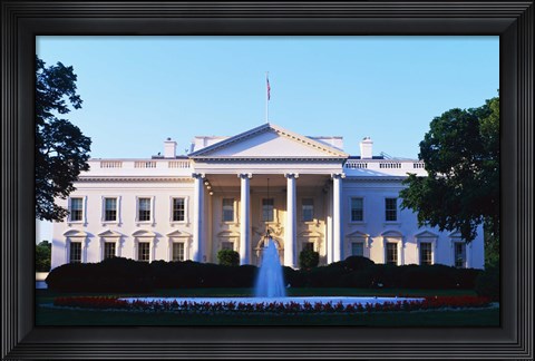Framed White House Washington DC Print