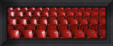 Framed Stadium Seats Print