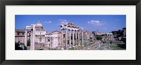 Framed Roman Forum, Rome, Italy Print