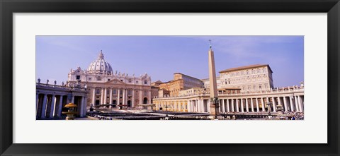 Framed Vatican, St Peters Square, Rome, Italy Print