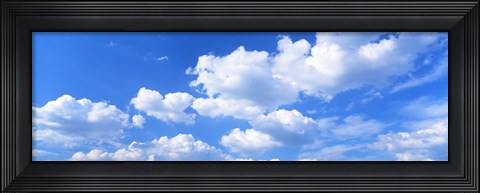 Framed Gathering clouds Print