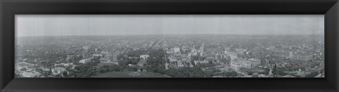 Framed North view Washington DC Print