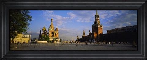 Framed St. Basil&#39;s Cathedral, Red Square, Moscow, Russia Print