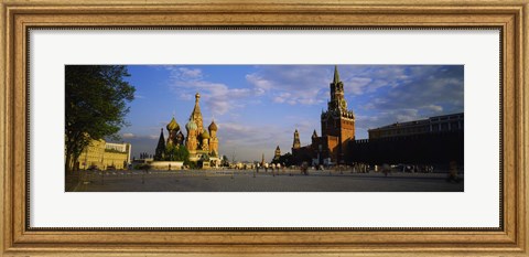 Framed St. Basil&#39;s Cathedral, Red Square, Moscow, Russia Print