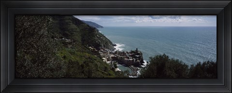 Framed Cinque Terre Italian Riviera Vernazza Italy Print