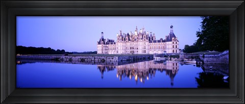 Framed Chateau Royal De Chambord, Loire Valley, France Print