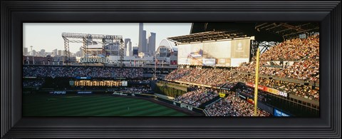 Framed Stands in SAFECO Field Seattle WA Print