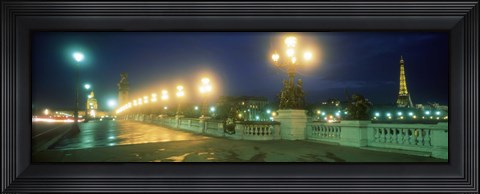 Framed Evening Paris France Print