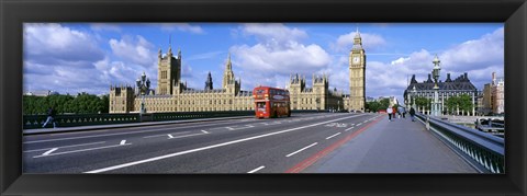 Framed Parliament Big Ben London England Print