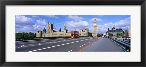 Framed Parliament Big Ben London England Print