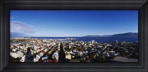 Framed Reykjavik, Iceland Print