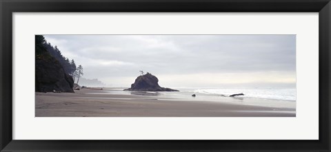 Framed Coast La Push Olympic National Park WA Print