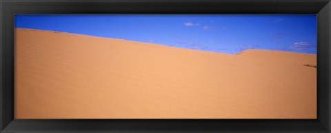 Framed Sand dunes in a desert, New South Wales, Australia Print