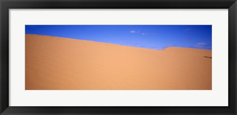 Framed Sand dunes in a desert, New South Wales, Australia Print