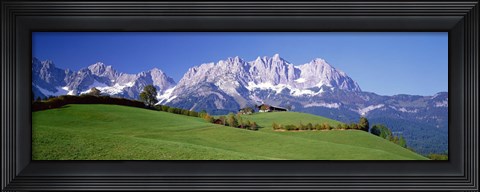 Framed Ellmau Wilder Kaiser Tyrol Austria Print