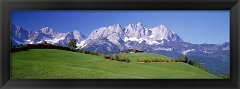 Framed Ellmau Wilder Kaiser Tyrol Austria Print