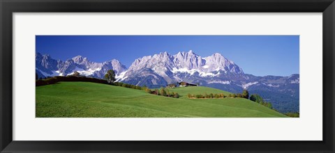 Framed Ellmau Wilder Kaiser Tyrol Austria Print