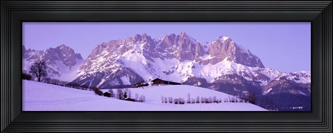Framed Wilder Kaiser Austrian Alps Print