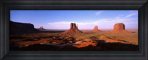 Framed Monument Valley Tribal Park, Arizona, USA Print