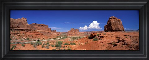 Framed Arches National Park, Moab, Utah, USA Print
