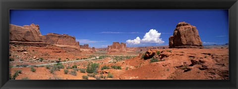 Framed Arches National Park, Moab, Utah, USA Print