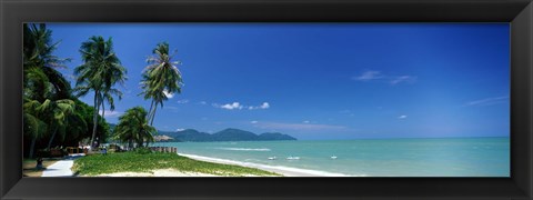 Framed Tropical Beach Penang Malaysia Print