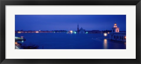 Framed Church of San Giorgio Maggiore Venice Italy Print