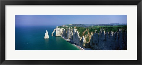 Framed Etretat, Normandy, France Print