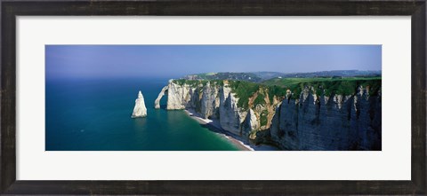 Framed Etretat, Normandy, France Print