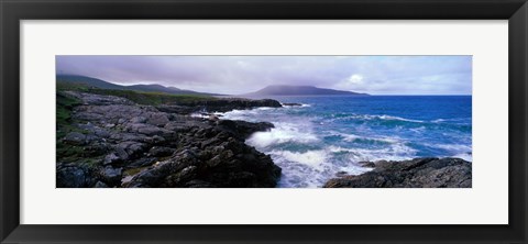 Framed Isle of Harris Scotland Print