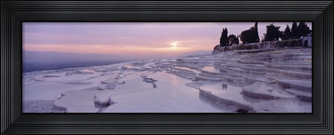 Framed Pamukkale Turkey Print