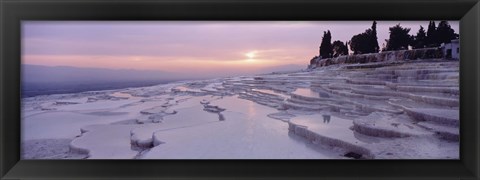 Framed Pamukkale Turkey Print