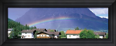 Framed Rainbow Innsbruck Tirol Austria Print