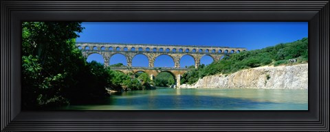 Framed Pont du Gard, Provence France Print