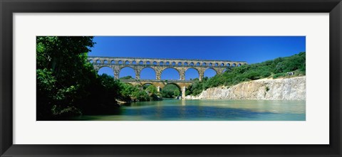 Framed Pont du Gard, Provence France Print