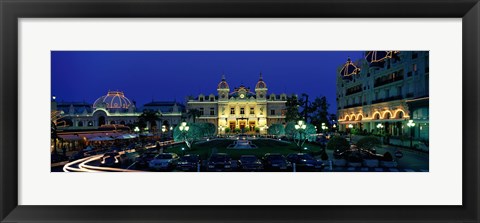 Framed Casino Monaco Print