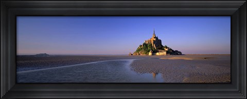 Framed Mont Saint Michel, Normandy, France Print