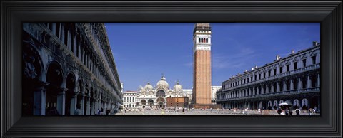Framed Square in Venice Italy Print